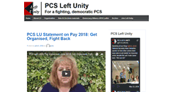 Desktop Screenshot of leftunity.org.uk